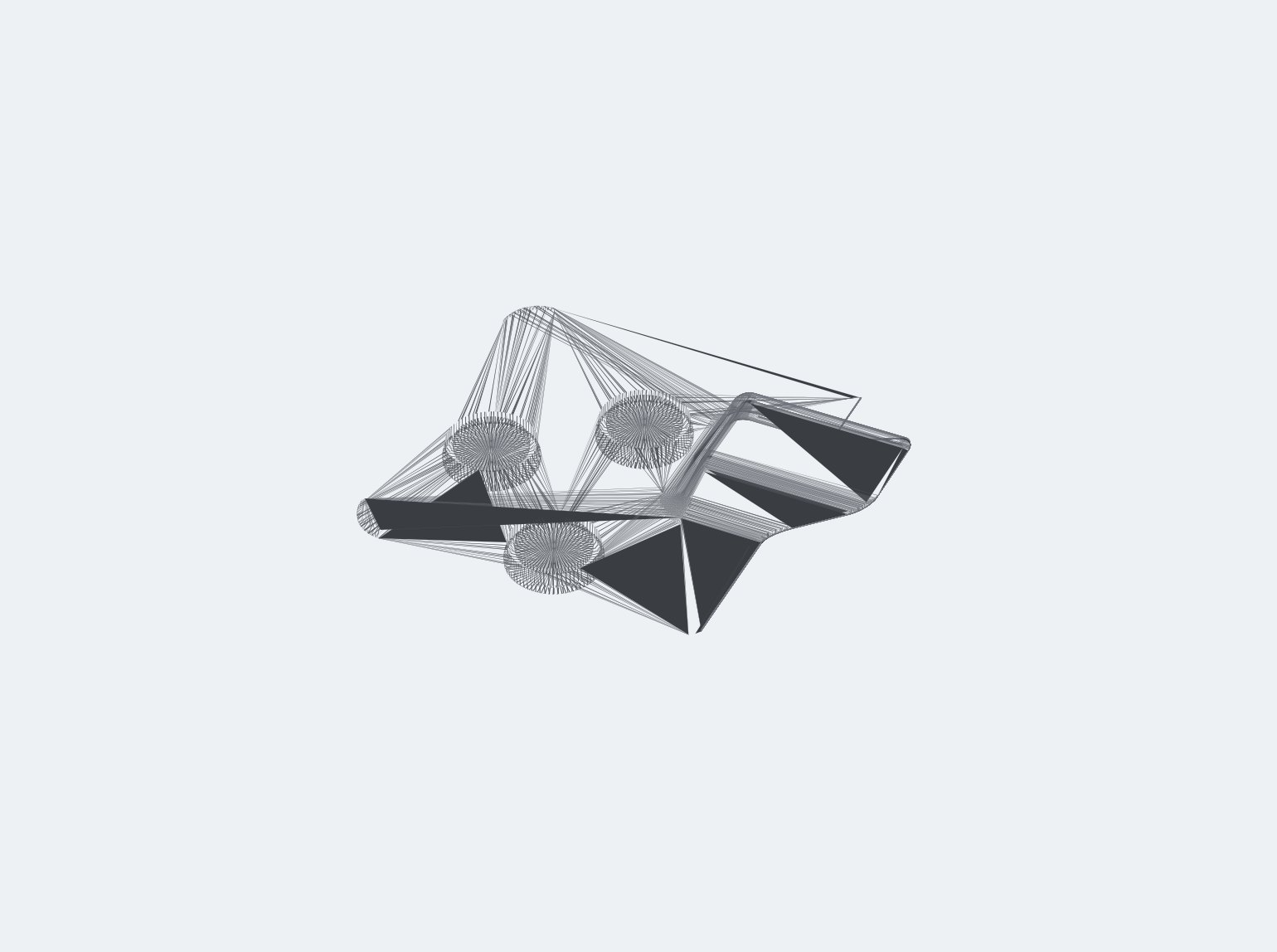 3D-модель накладки БС.2.00.00.002